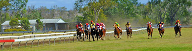 You'll enjoy action aplenty at the Thangool Races